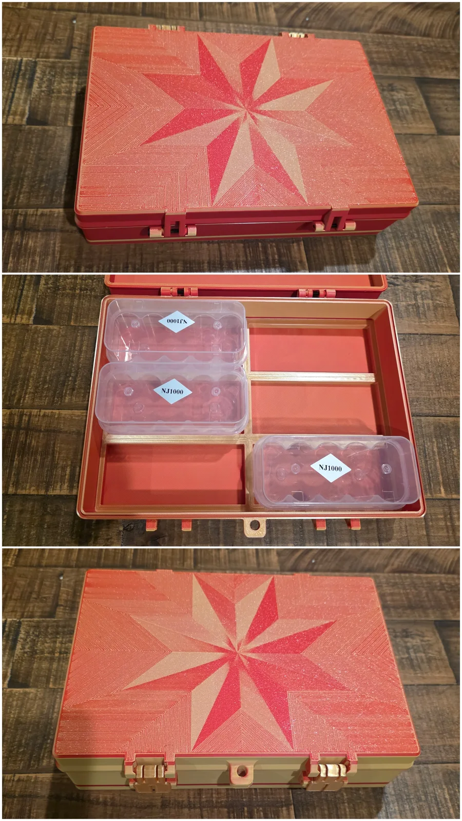 SnapShut 6-Kit 10mL Vial Storage Case model preview