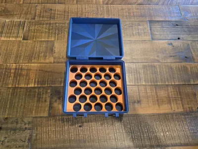 Compact 30-Vial Storage Case - 30×10 mL model preview