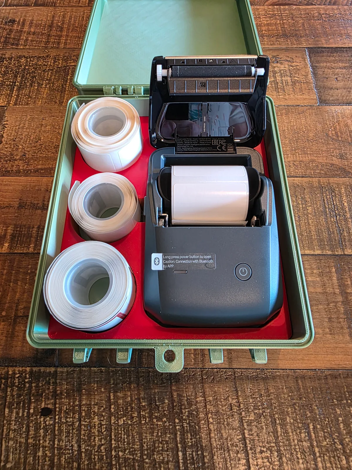 NIIMBOT B1 Pro Label Printer Case - SnapShut model preview