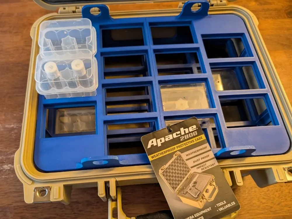 Apache 2800 Modular 46-Kit Tray System 460 vials model preview